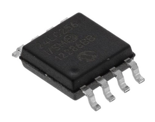 24LC256-I / SM Microchip I2c Eeprom 256K bit 32K x 8 3.3V / 5V 8 Pin SOIJ Tube
