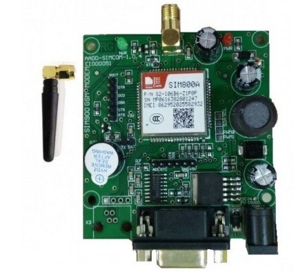 الوحدة الإلكترونية الرقمية UART ، SIMCOM Sim800a Gsm وحدة 850 ميجاهرتز / 1.9 جيجاهرتز